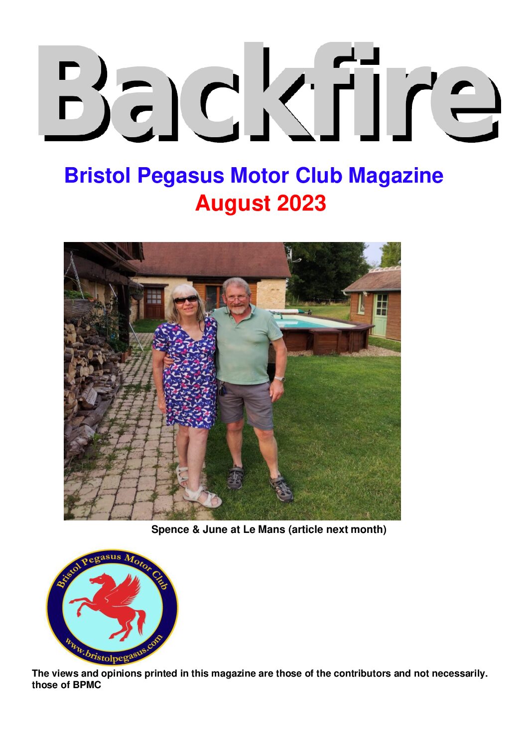 Front cover of August 2023 Issue