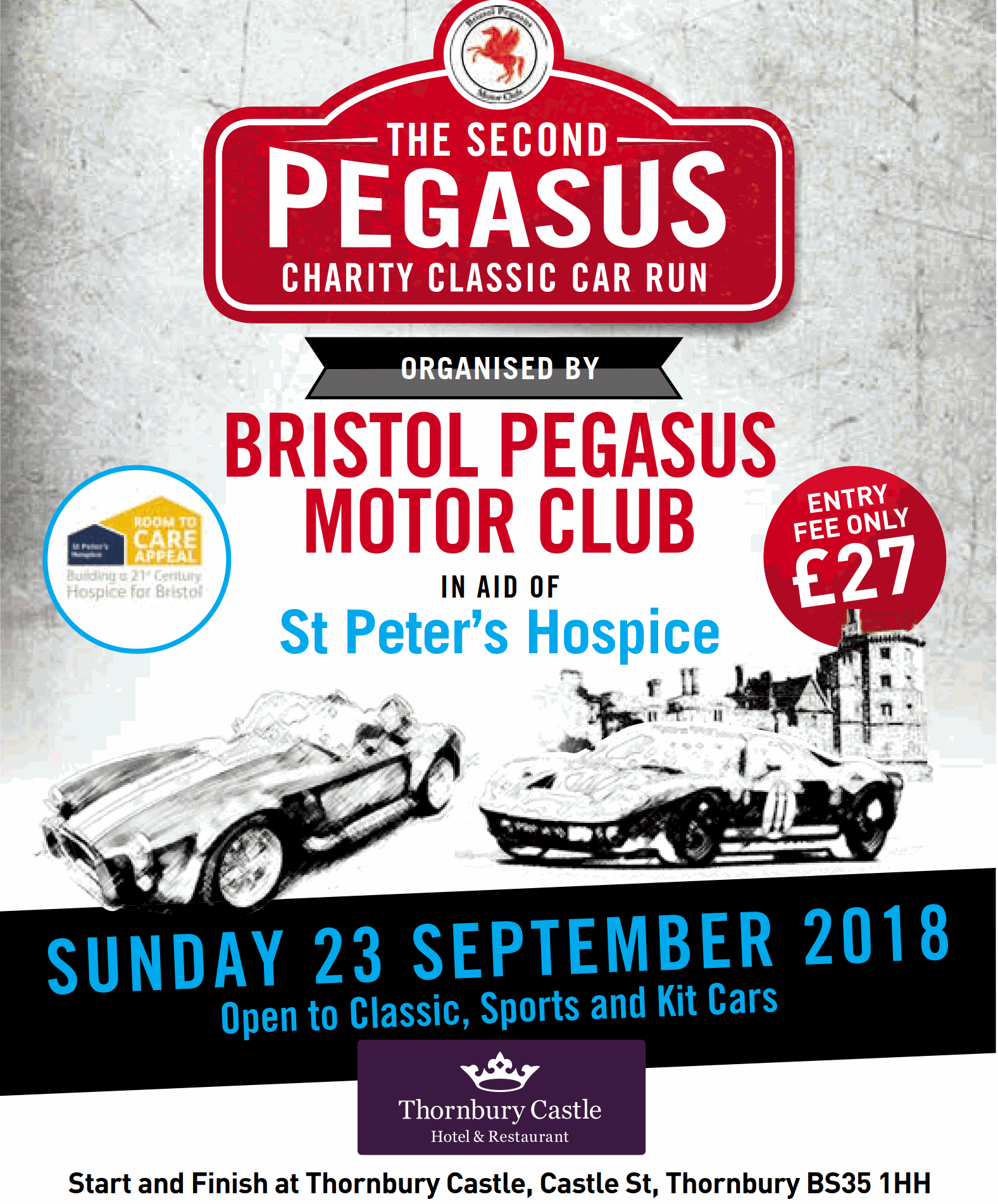 classic car charity tours